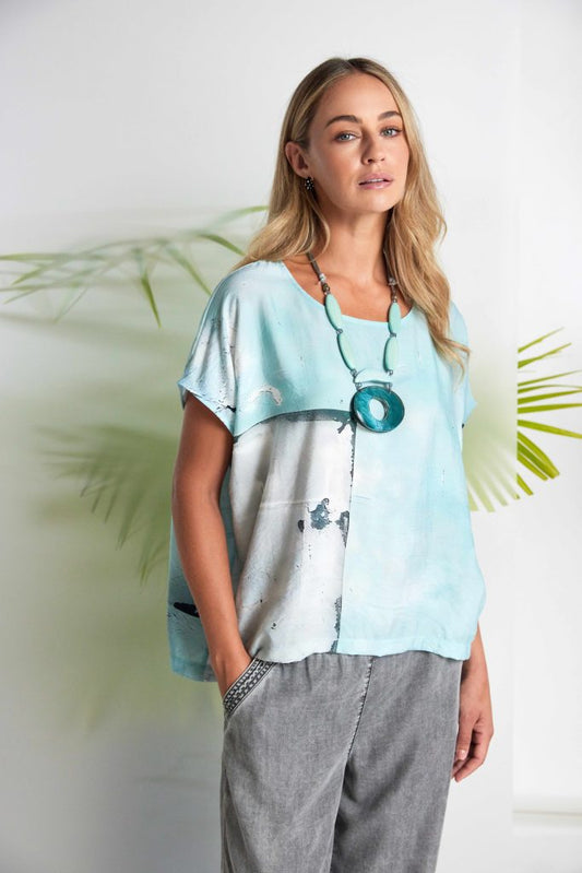 Milena - Top Donna Elegante Moderno Raffinato