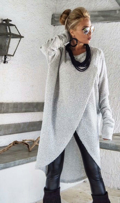 Nannetta - Vestito Elegante Kris Donna GRIGIO