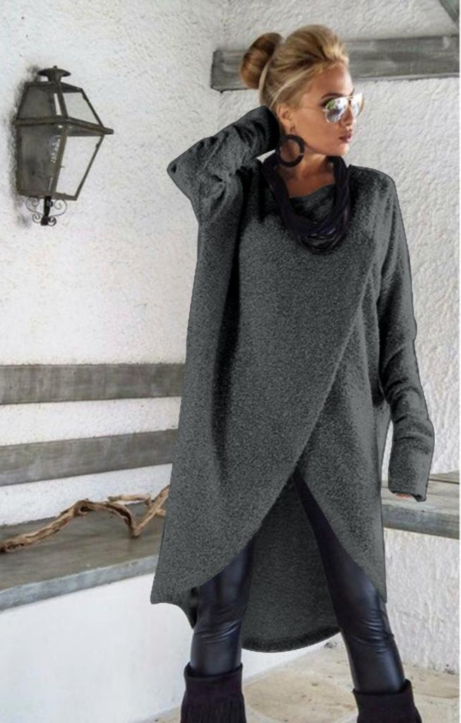 Nannetta - Vestito Elegante Kris Donna GRIGIO SCURO