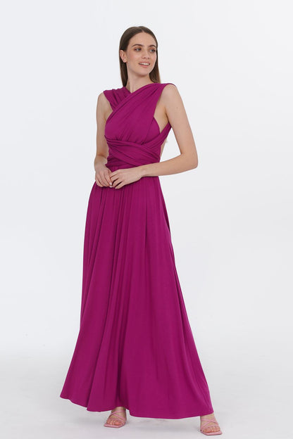 Zelda - Abito Maxi Donna Elegante Versatile