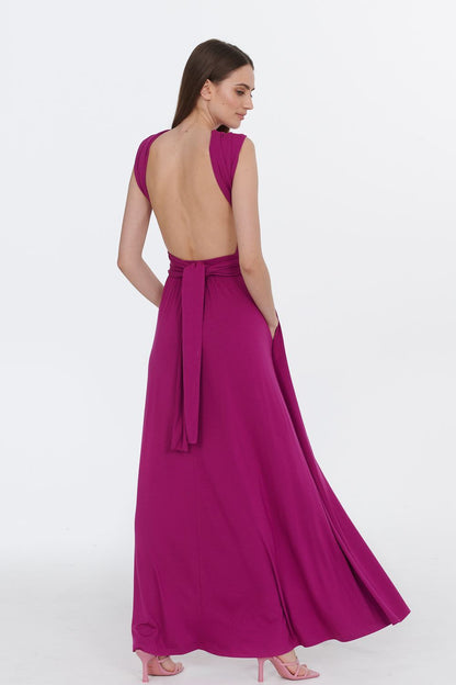 Zelda - Abito Maxi Donna Elegante Versatile