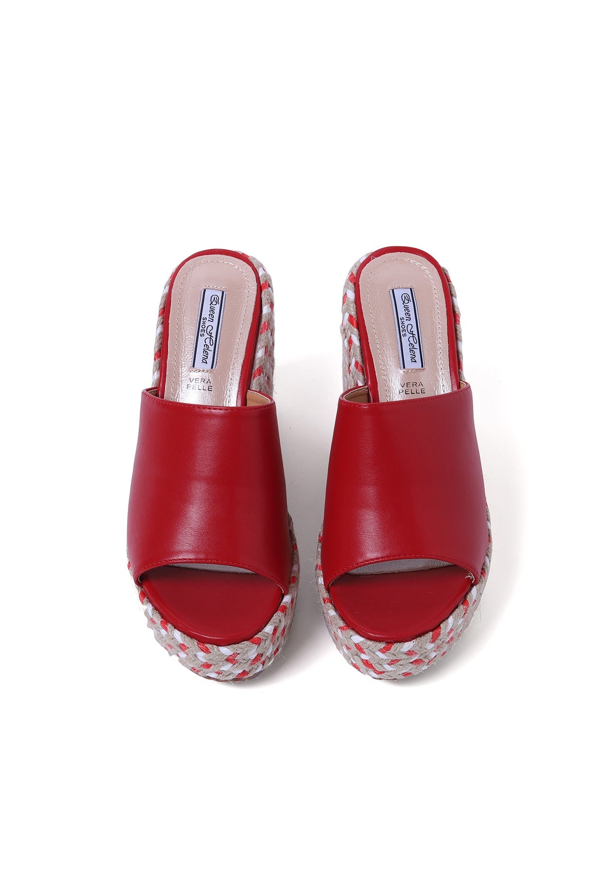 Narella – Sandali Zatteroni in Ecopelle Donna Rosso