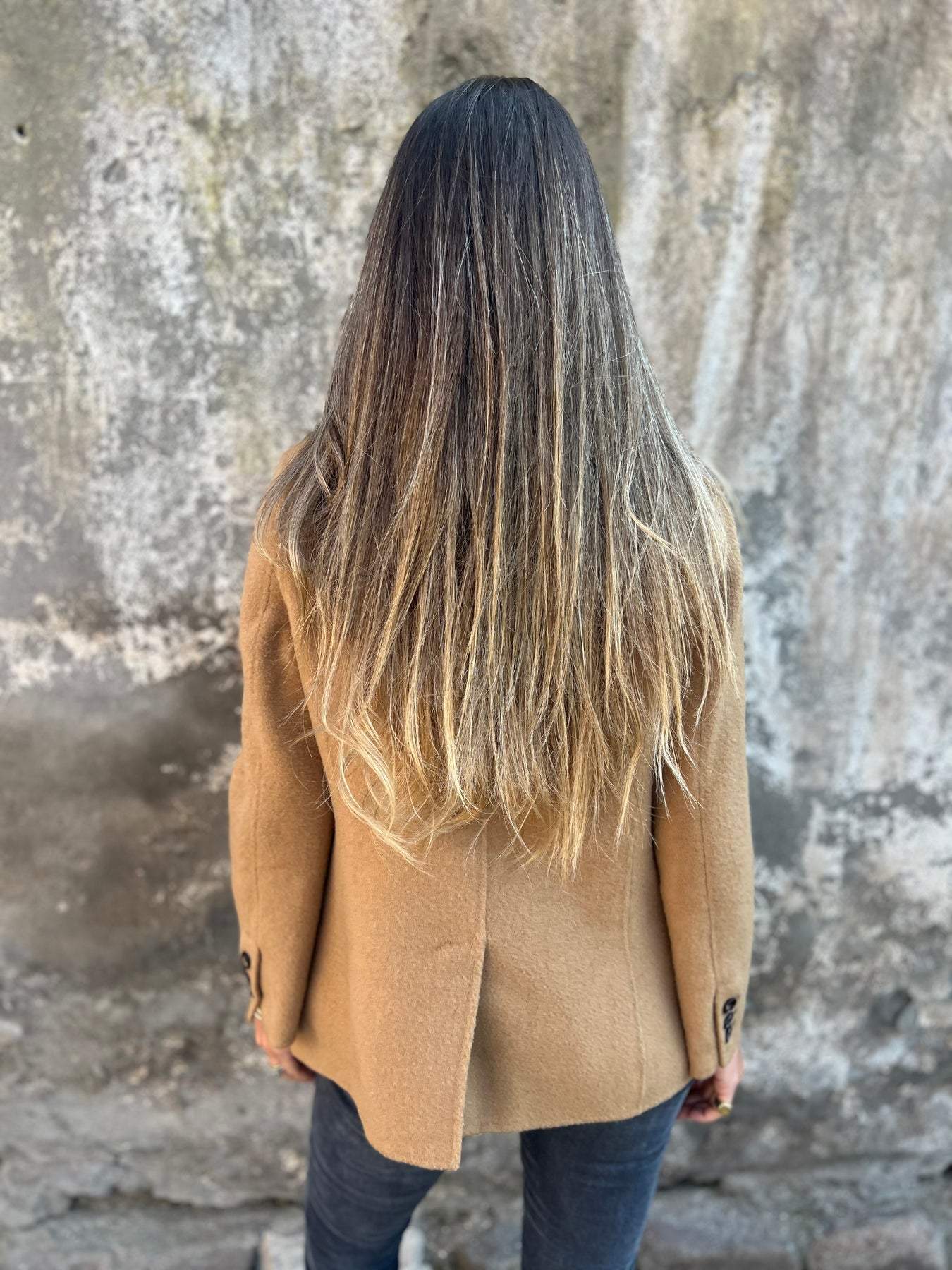 Nazzarena - Blazer Monopetto Elegante da Donna Marrone