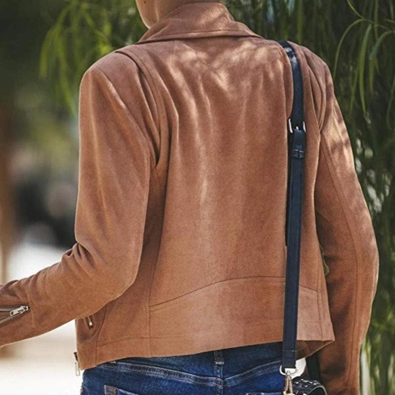 Nemia - Giacca Donna Elegante e Versatile Marrone