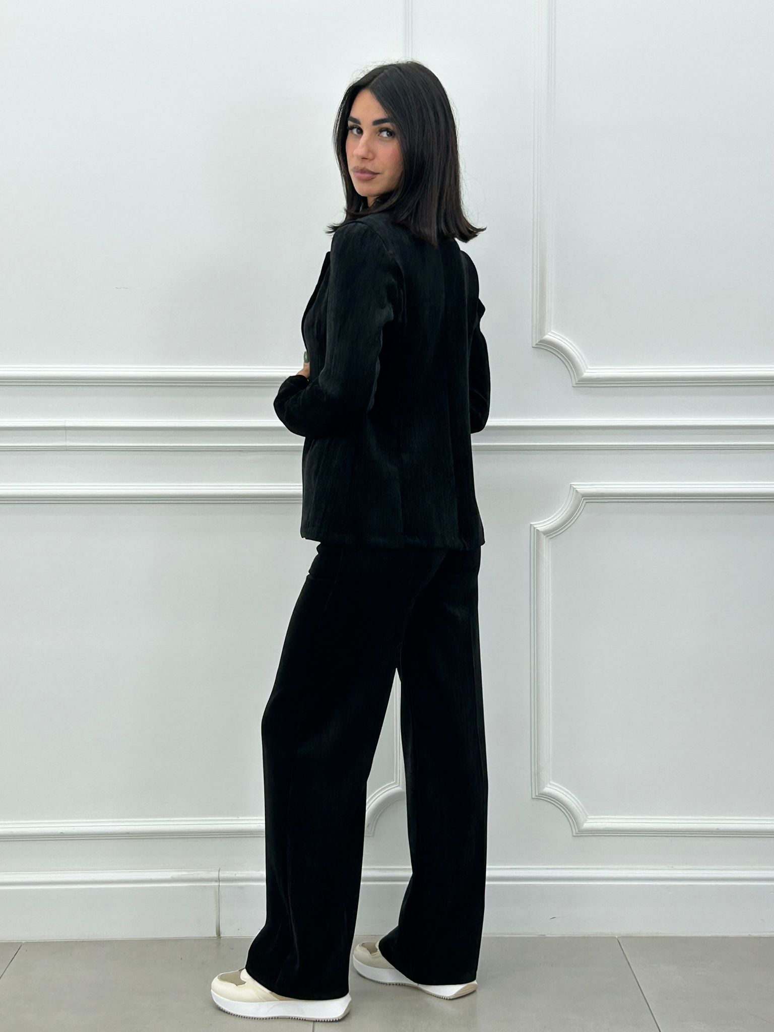 Nencia - Coordinato Velvet Charm New AI26 NERO