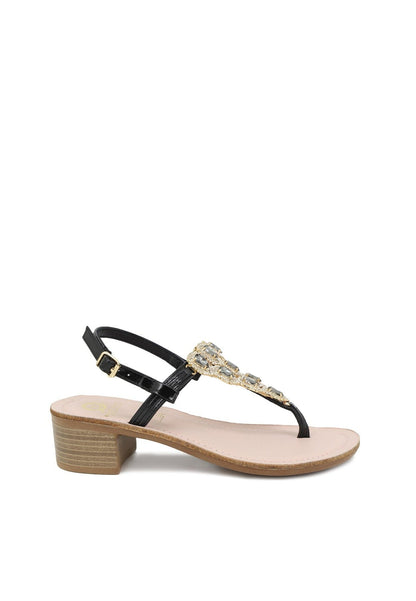 Nency – Sandali Infradito Positano Donna Nero