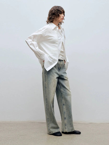 Quirin - Camicia Loose-Fit Placket Overlap Moderna