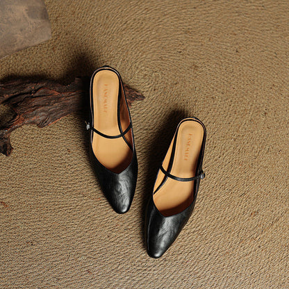 Kalista - Mules Donna Vera Pelle Eleganti Casual Chic