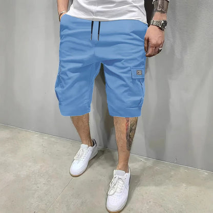 Kaspar - Cargo Shorts Uomo Tasche Multiple Casual Outdoor