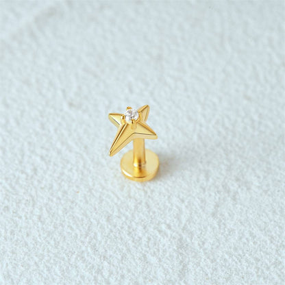 Ella - Orecchini Stelle Brillanti Donna Eleganti