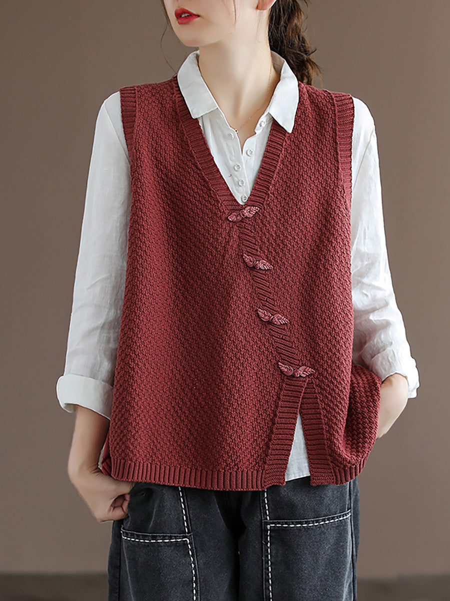 Valeta - Gilet Donna Taglia Plus Scollo a V