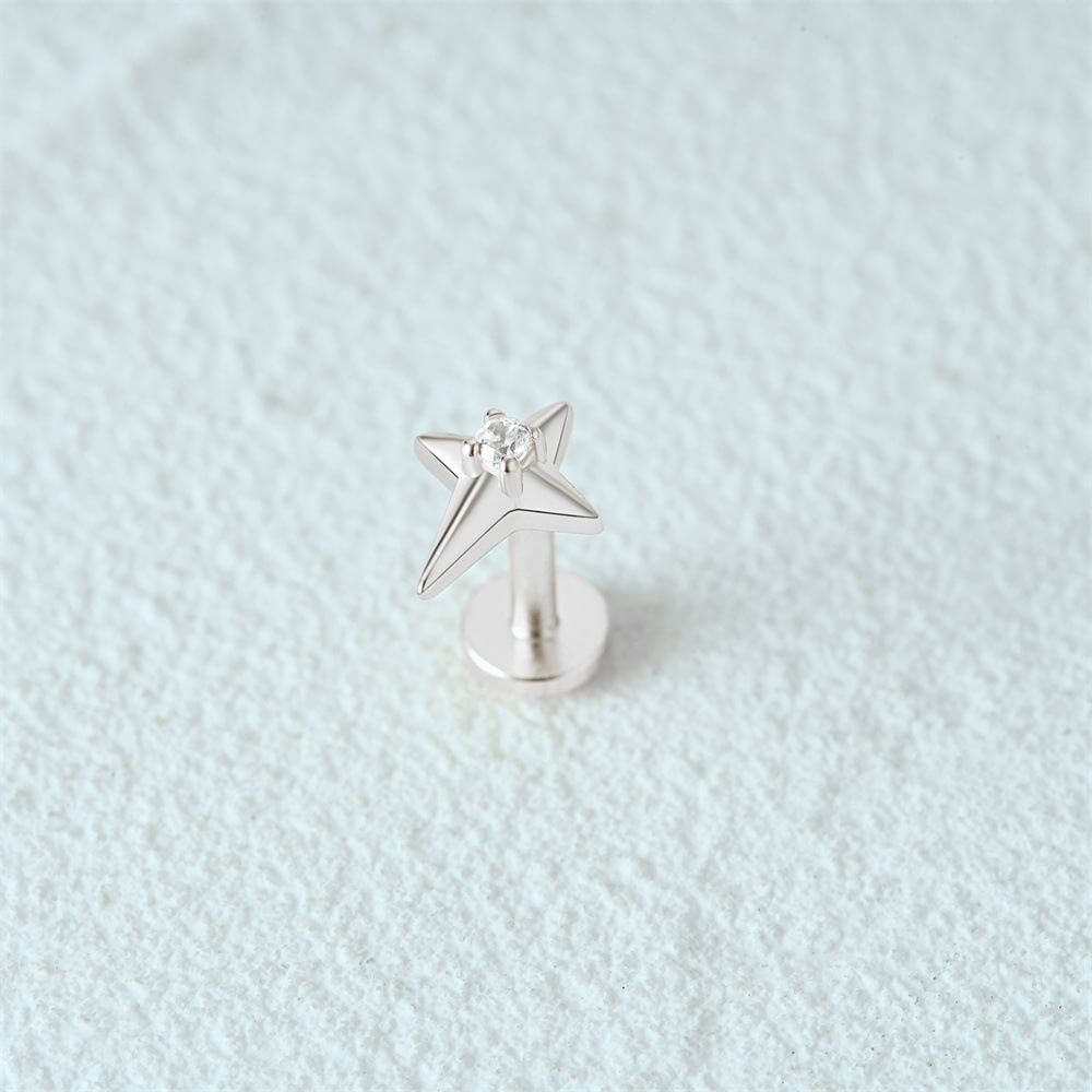 Ella - Orecchini Stelle Brillanti Donna Eleganti