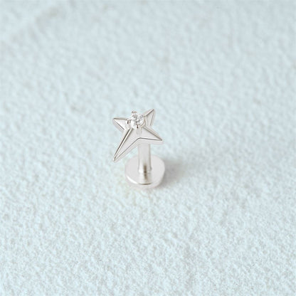 Ella - Orecchini Stelle Brillanti Donna Eleganti