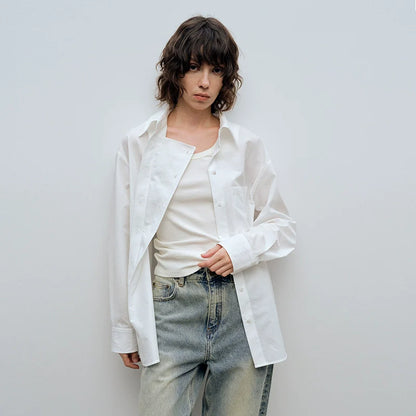 Quirin - Camicia Loose-Fit Placket Overlap Moderna
