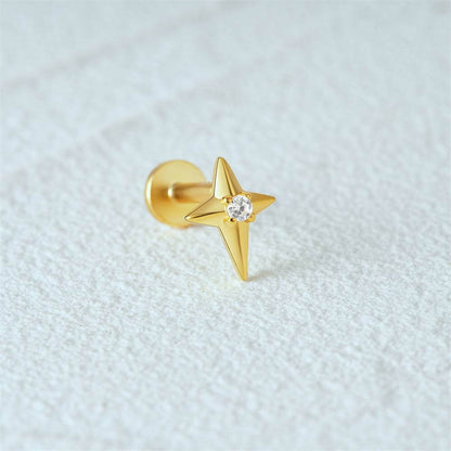 Ella - Orecchini Stelle Brillanti Donna Eleganti