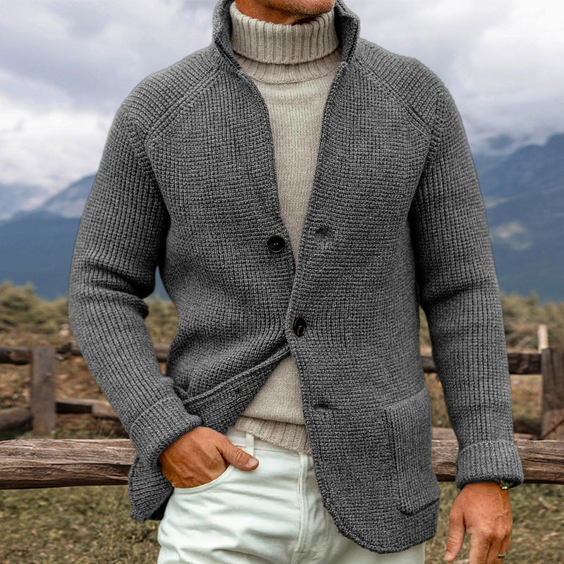 Fausto - Cardigan Uomo Autunnale Maniche Lunghe