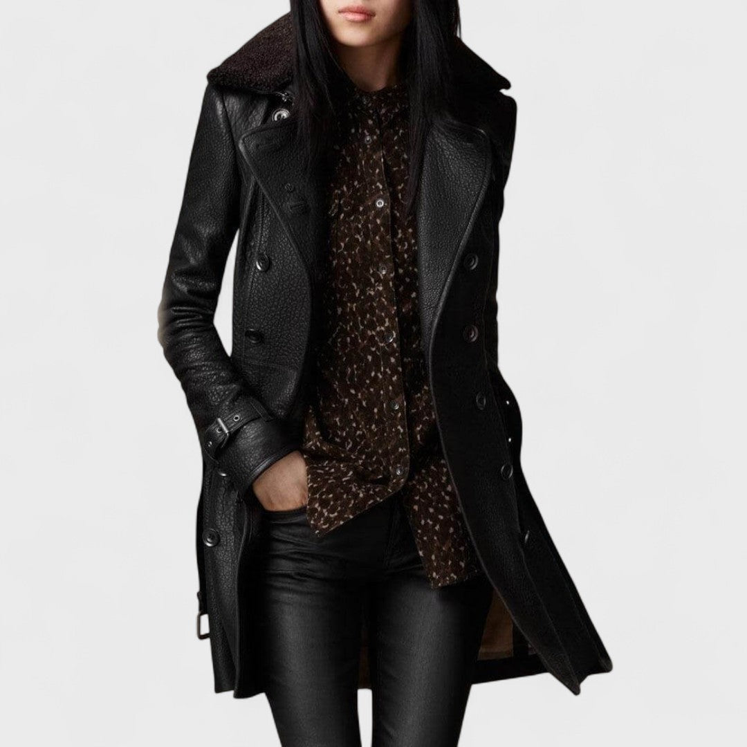 Ginevra – Cappotto Elegante Lunghezza Tre Quarti