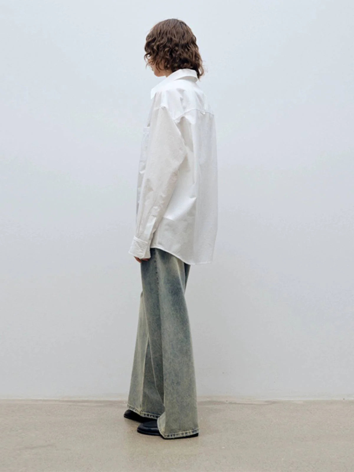 Quirin - Camicia Loose-Fit Placket Overlap Moderna
