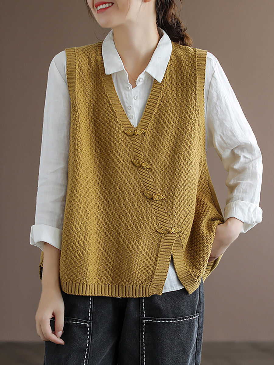 Valeta - Gilet Donna Taglia Plus Scollo a V