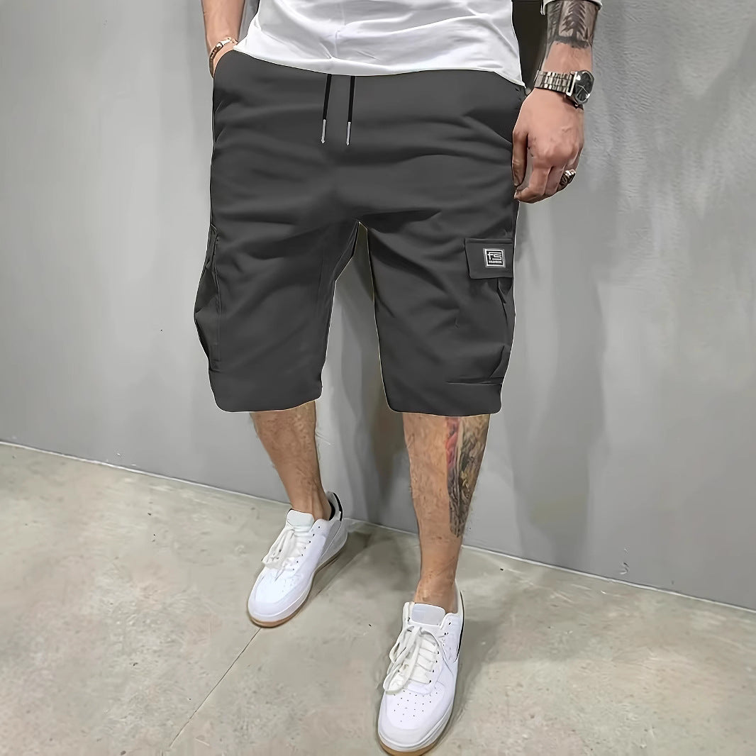 Kaspar - Cargo Shorts Uomo Tasche Multiple Casual Outdoor