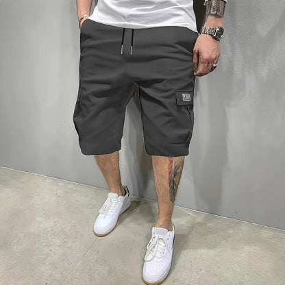 Kaspar - Cargo Shorts Uomo Tasche Multiple Casual Outdoor
