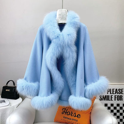 Martina - Mantella Invernale Donna Reversibile Elegante