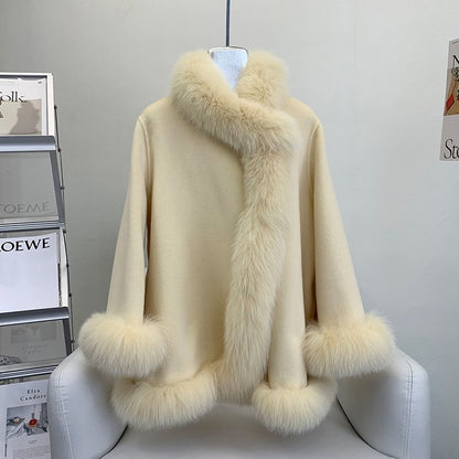 Martina - Mantella Invernale Donna Reversibile Elegante