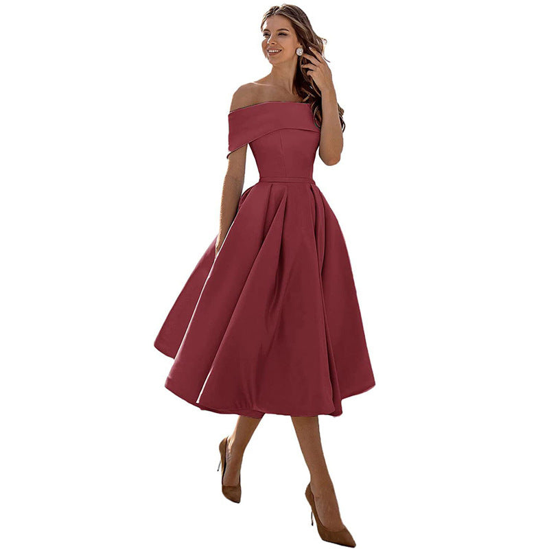 Eleonora – Abito Da Festa Senza Spalline Dalla Silhouette Elegante