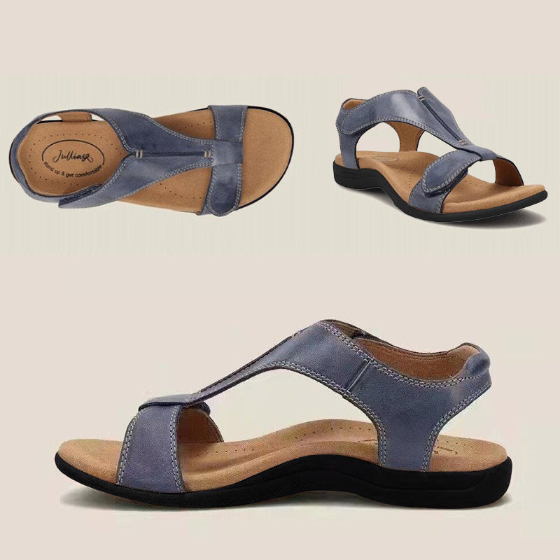 Milinia – Sandali Donna Piatti con Supporto Plantare GroovyWish