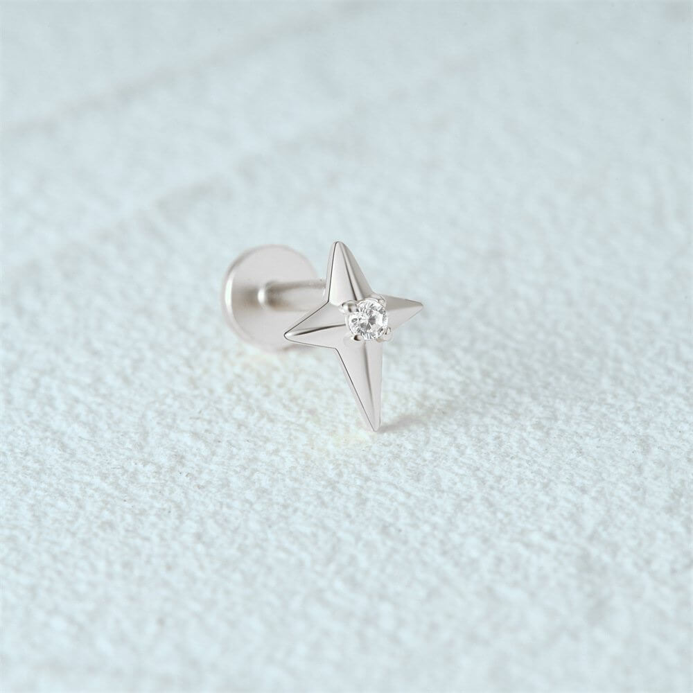 Ella - Orecchini Stelle Brillanti Donna Eleganti