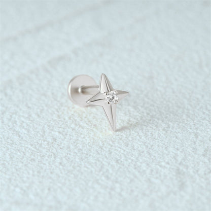 Ella - Orecchini Stelle Brillanti Donna Eleganti