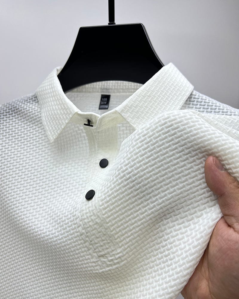 Renzo - Polo Uomo Elegante Traspirante Stile Moderno