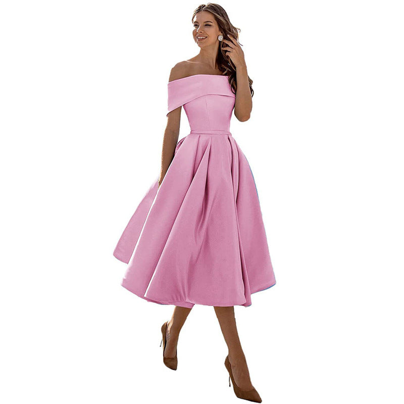 Eleonora – Abito Da Festa Senza Spalline Dalla Silhouette Elegante