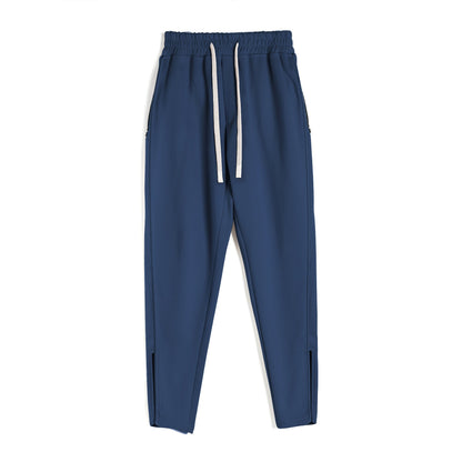 Rodericus - Jogger Sweatpants Uomo Zip Hem Track Moderno