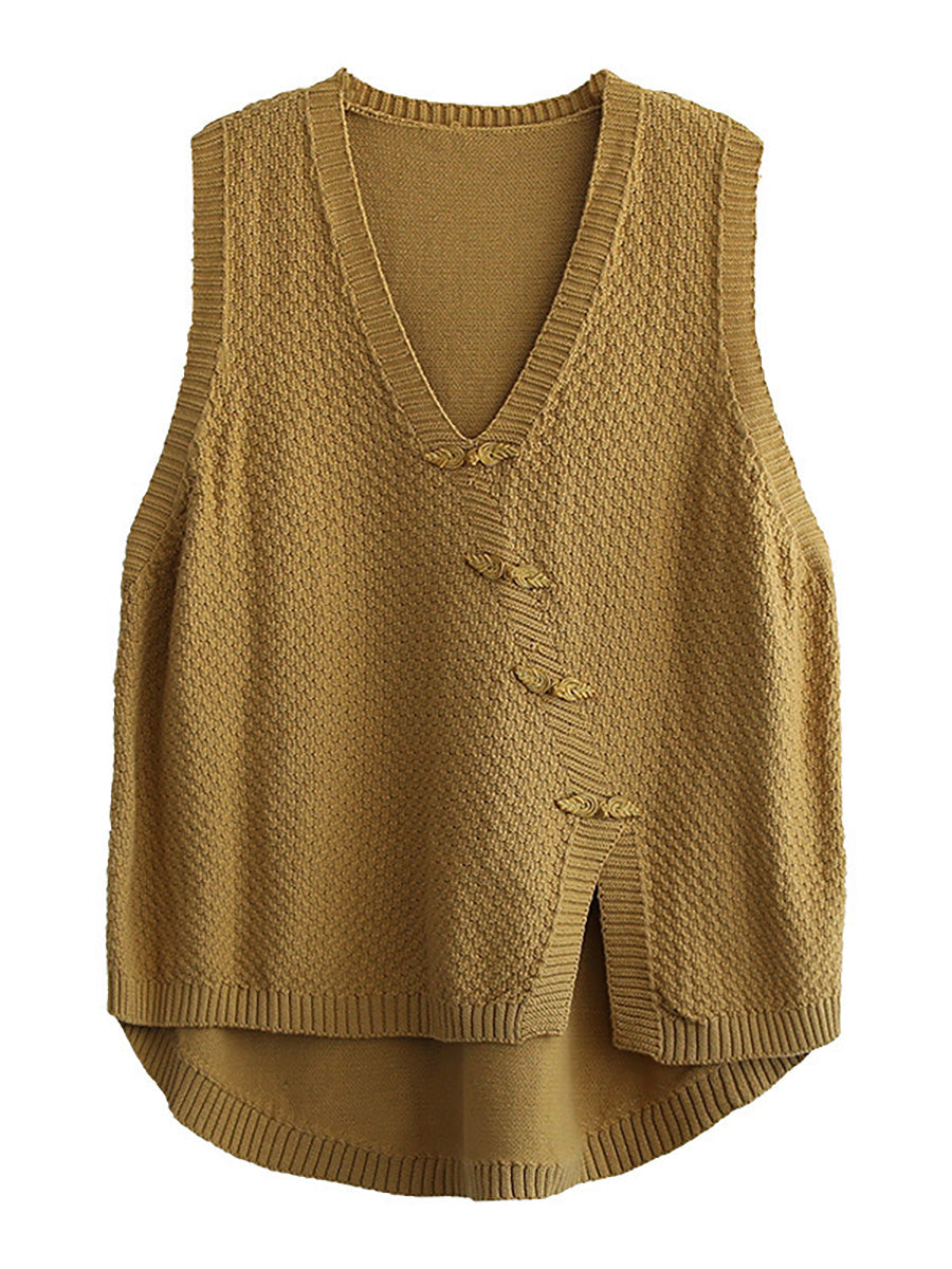 Valeta - Gilet Donna Taglia Plus Scollo a V