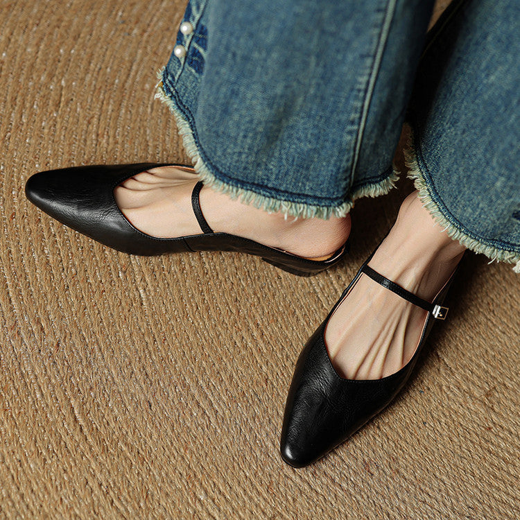 Kalista - Mules Donna Vera Pelle Eleganti Casual Chic