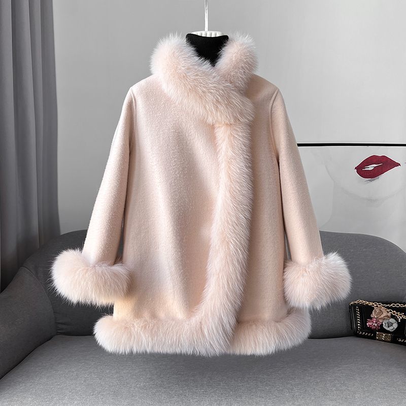 Martina - Mantella Invernale Donna Reversibile Elegante