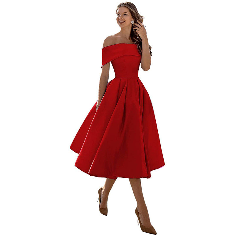 Eleonora – Abito Da Festa Senza Spalline Dalla Silhouette Elegante