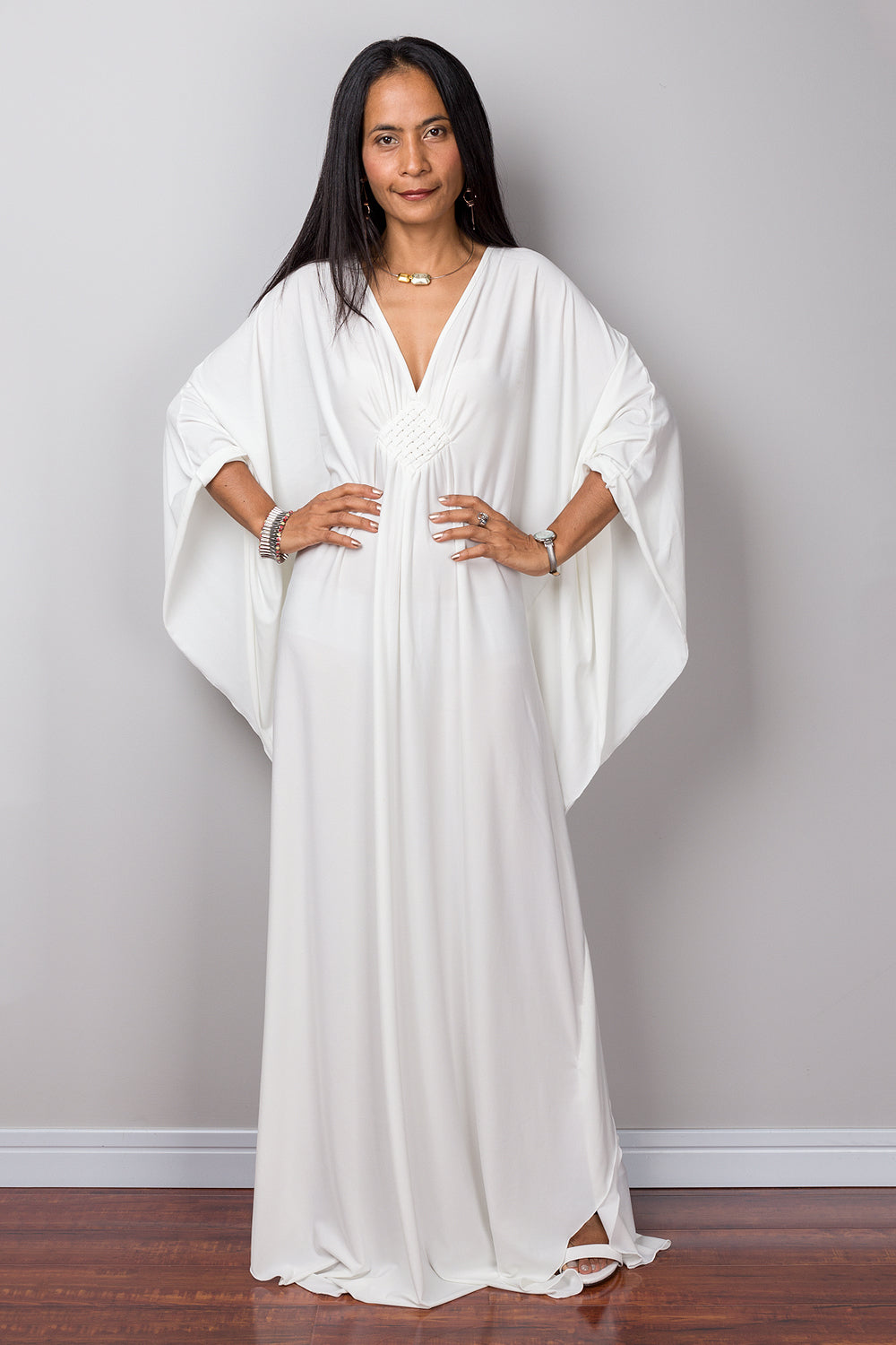 Massima – Kaftan Bianco Donna
