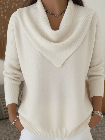 Flavia – Maglione Con Collo Ad Anello E Vestibilità Confortevole