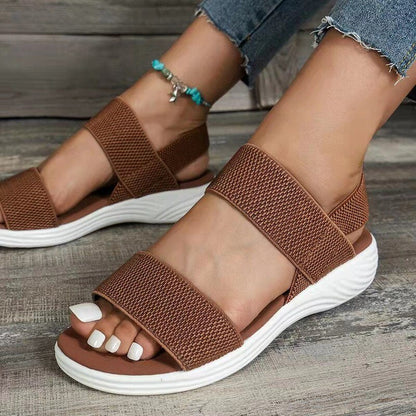Emma – Sandali Ortopedici con Zeppa Comoda Estivi