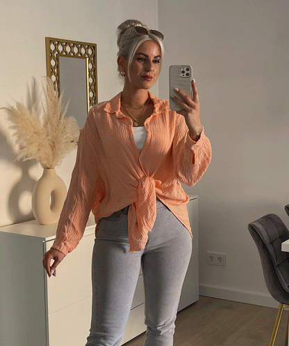 Rosella – Blusa Ampia Dal Design Contemporaneo E Linea Leggera