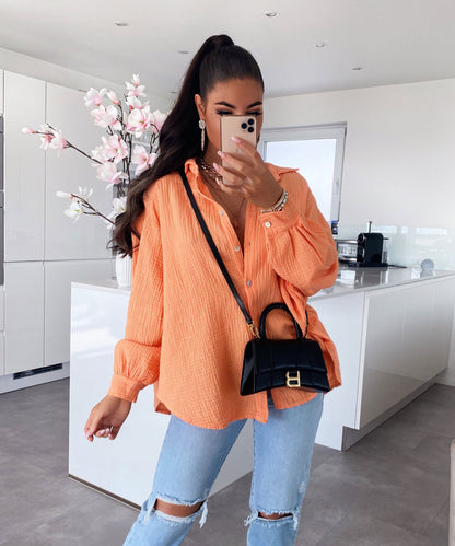 Rosella – Blusa Ampia Dal Design Contemporaneo E Linea Leggera