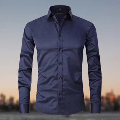 Josimo - Camicia Uomo Stretch Senza Pieghe Elegante