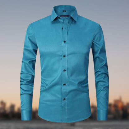 Josimo - Camicia Uomo Stretch Senza Pieghe Elegante