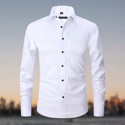 Josimo - Camicia Uomo Stretch Senza Pieghe Elegante