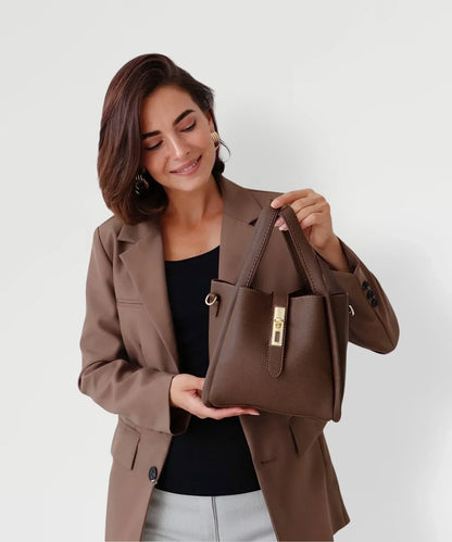 Assia - Borsa Tote Donna in Pelle Versatile