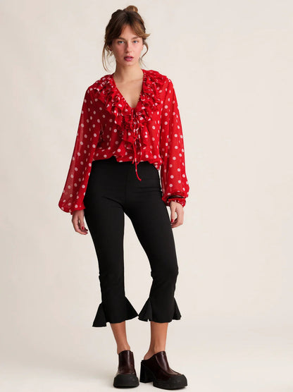 Rosella - Pantaloni Capri Coco Donna Eleganti Moderni Versatili