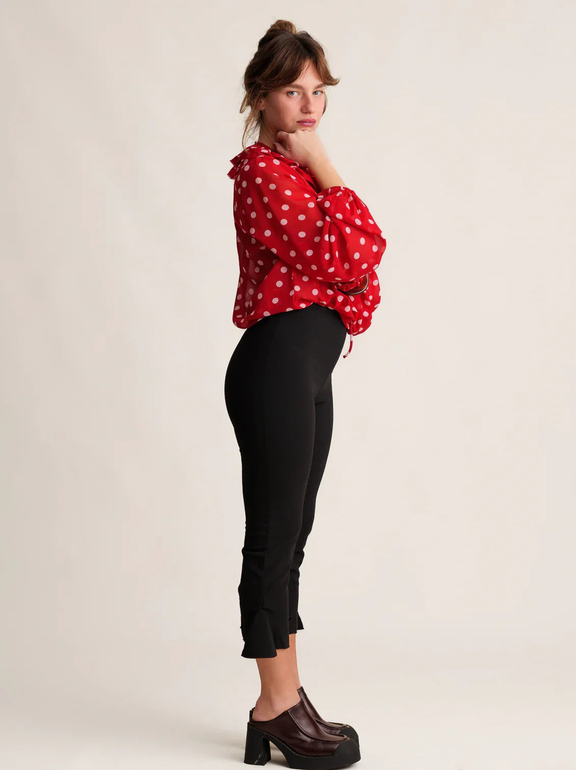 Rosella - Pantaloni Capri Coco Donna Eleganti Moderni Versatili