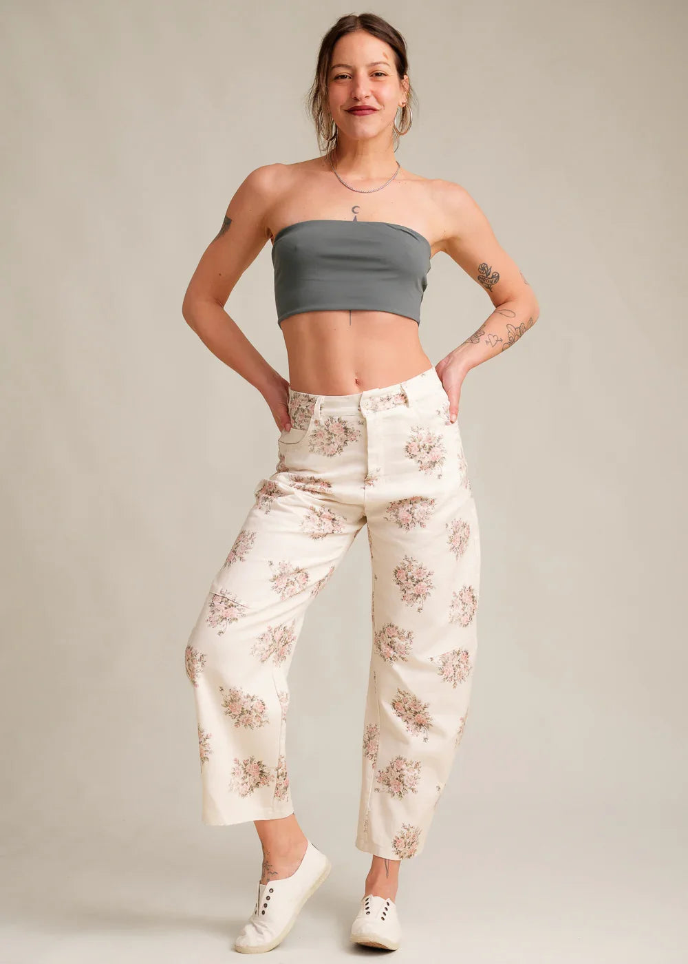 Rilira - Jeans Rosalia Donna Moderni Eleganti Versatili Comfort
